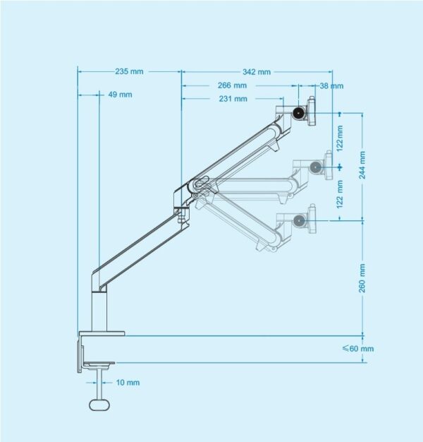 Free Hover Notebook Air Pressure Arm Bracket - Image 10
