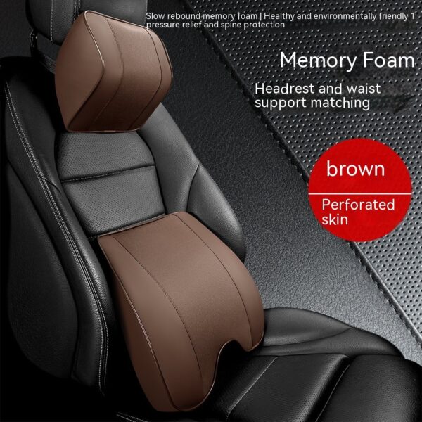 Car Neck Pillow Memory Foam Neck Car Pillow Waist - Image 8