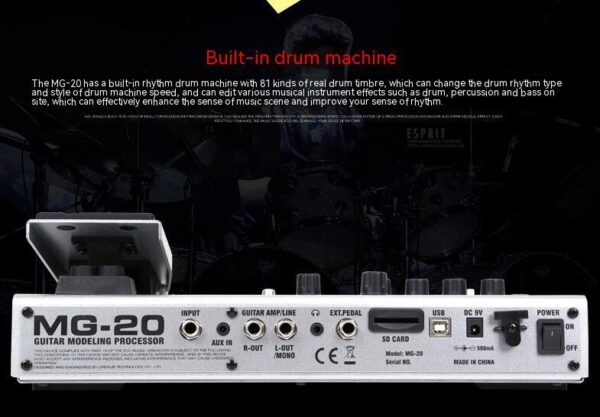 MG-20 Electric Guitar Effector - Image 9