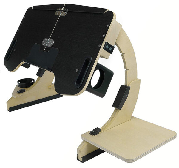 Playing Computer Table Lying On The Bed Wooden Folding Adjustable Angle - Image 5