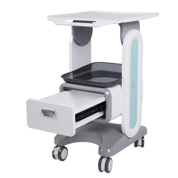 Medical Trolley Cart Large Countertop Single Drawer 50kg Bearing Beauty Salon Rolling Cart for Laboratory Dental Clinic - Image 6