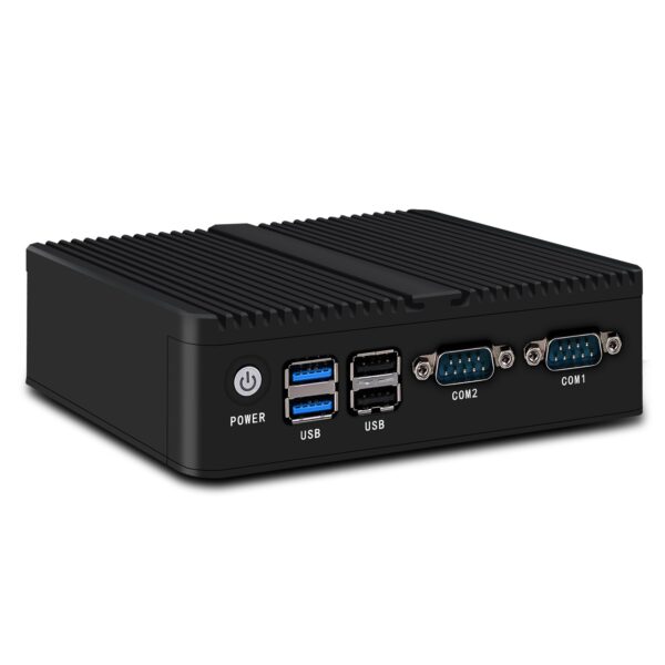 Industrial Control Quad-core Dual-network Microcomputer Embedded Fanless Mini-host - Image 5