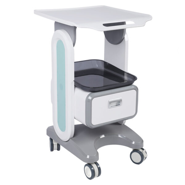 Medical Trolley Cart Large Countertop Single Drawer 50kg Bearing Beauty Salon Rolling Cart for Laboratory Dental Clinic - Image 7