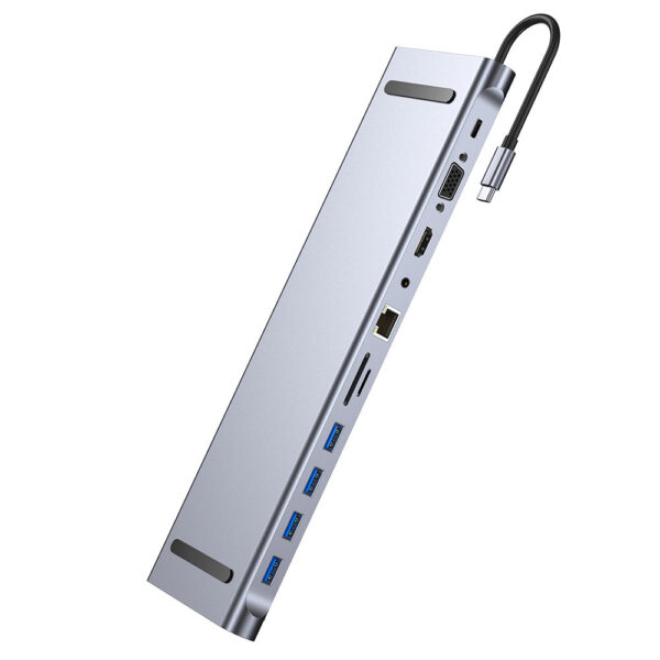 Macbook Laptop Computer Notebook 11-in-1 Docking Station - Image 3