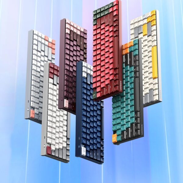 Ku102 Mechanical Keyboard Wireless Bluetooth Office Tea Shaft - Image 3