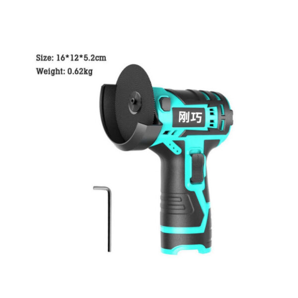 Mini Lithium Battery Miniature Small Home Rechargeable Angle Grinder Cutting Machine - Image 3
