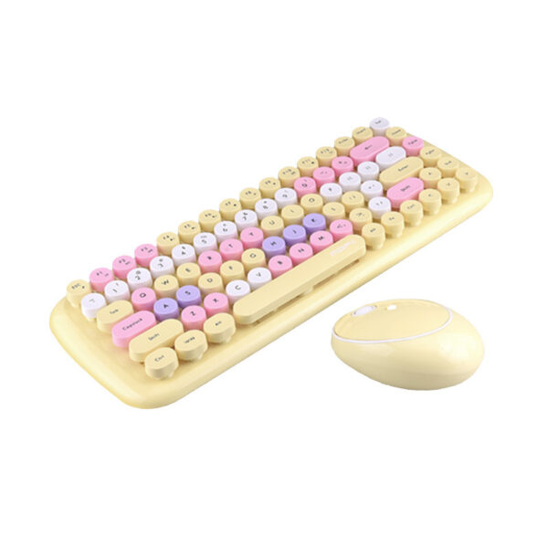 Office Mini Wireless 2.4G Keyboard Mouse Set - Image 5