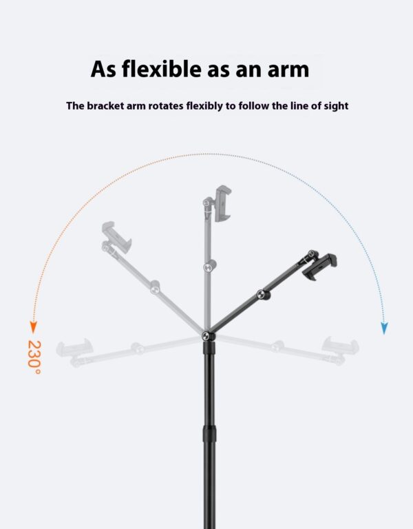 Lazy Desktop Bedside Vertical Shooting Live Broadcast Telescopic Lifting Rack - Image 7